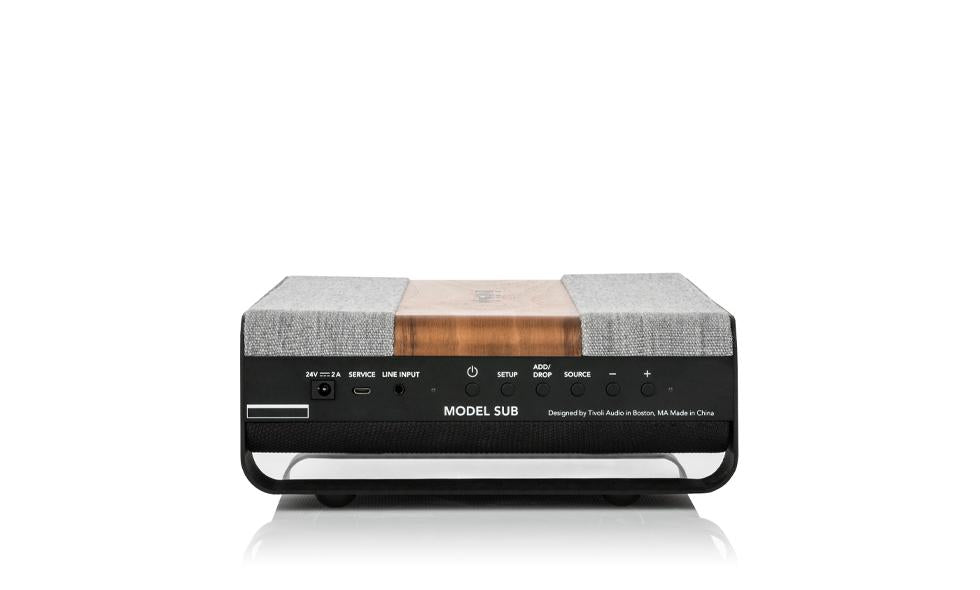 スピーカー・ウーファー Tivoli Audio Model Sub Tivoli Audioから迫力の重低音サブウーファー『MODEL SUB』が登場